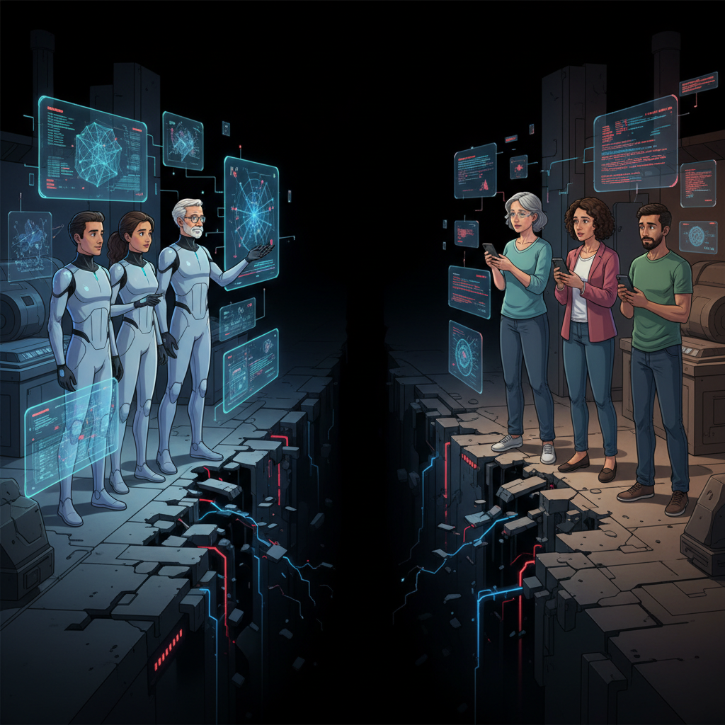 ИИ разрив: Технологичният оптимизъм срещу обществената несигурност