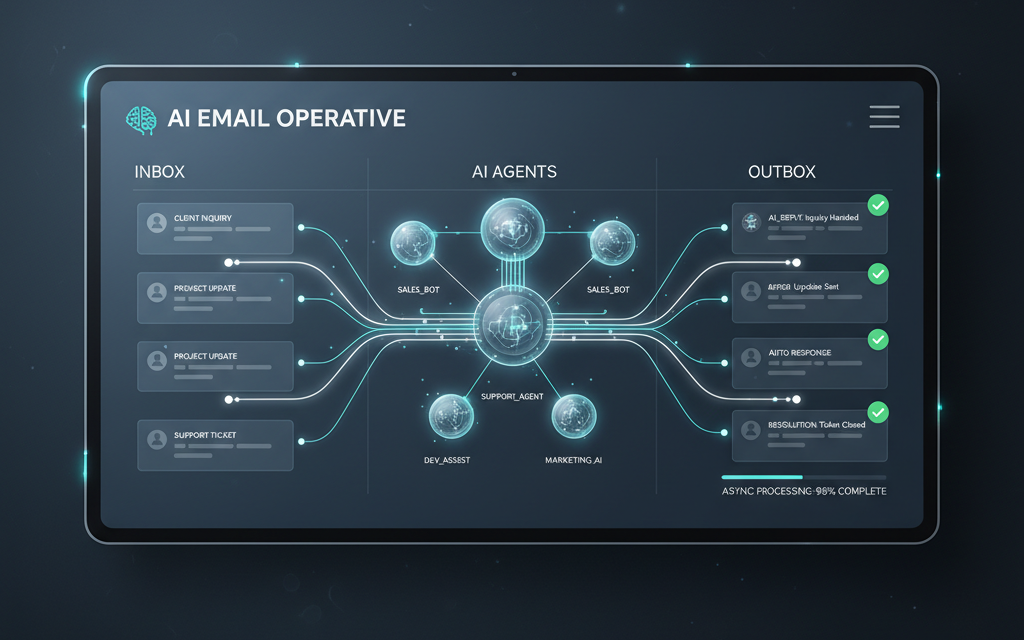 Cloudflare Email: Операционен център за AI агенти