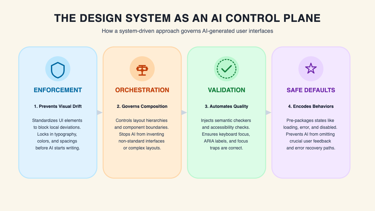 The 4 Functions of the Control Plane: Enforcement, Orchestration, Validation, Safe Defaults
