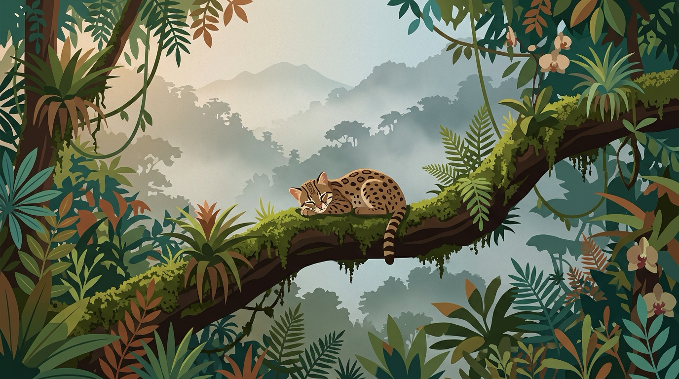 Нов вид тигрова котка Leopardus tilcayo в мъгливите гори на Боливия