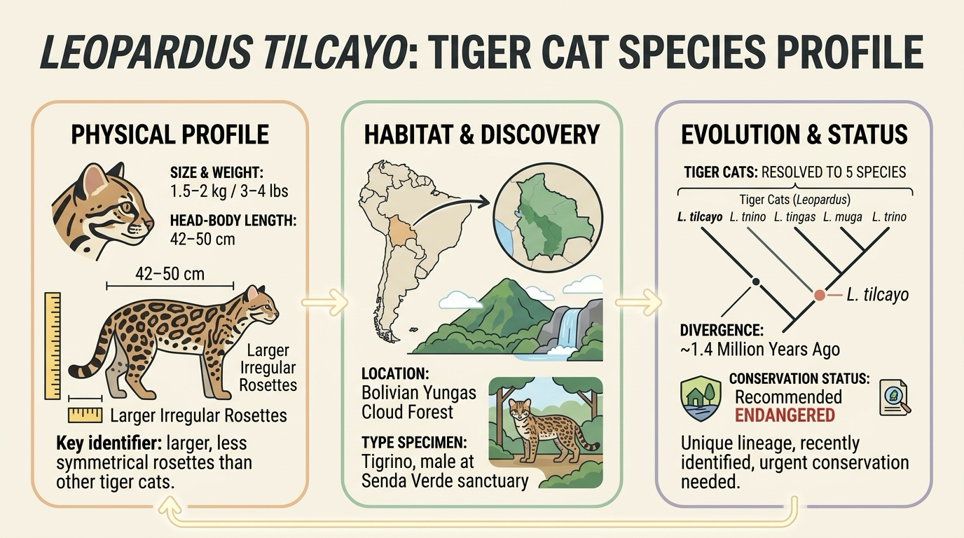 Инфографика за Leopardus tilcayo