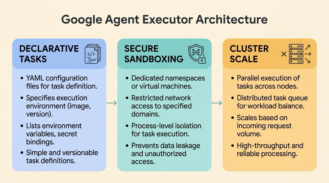 Компоненти на средата за изпълнение и сигурност в Google AX