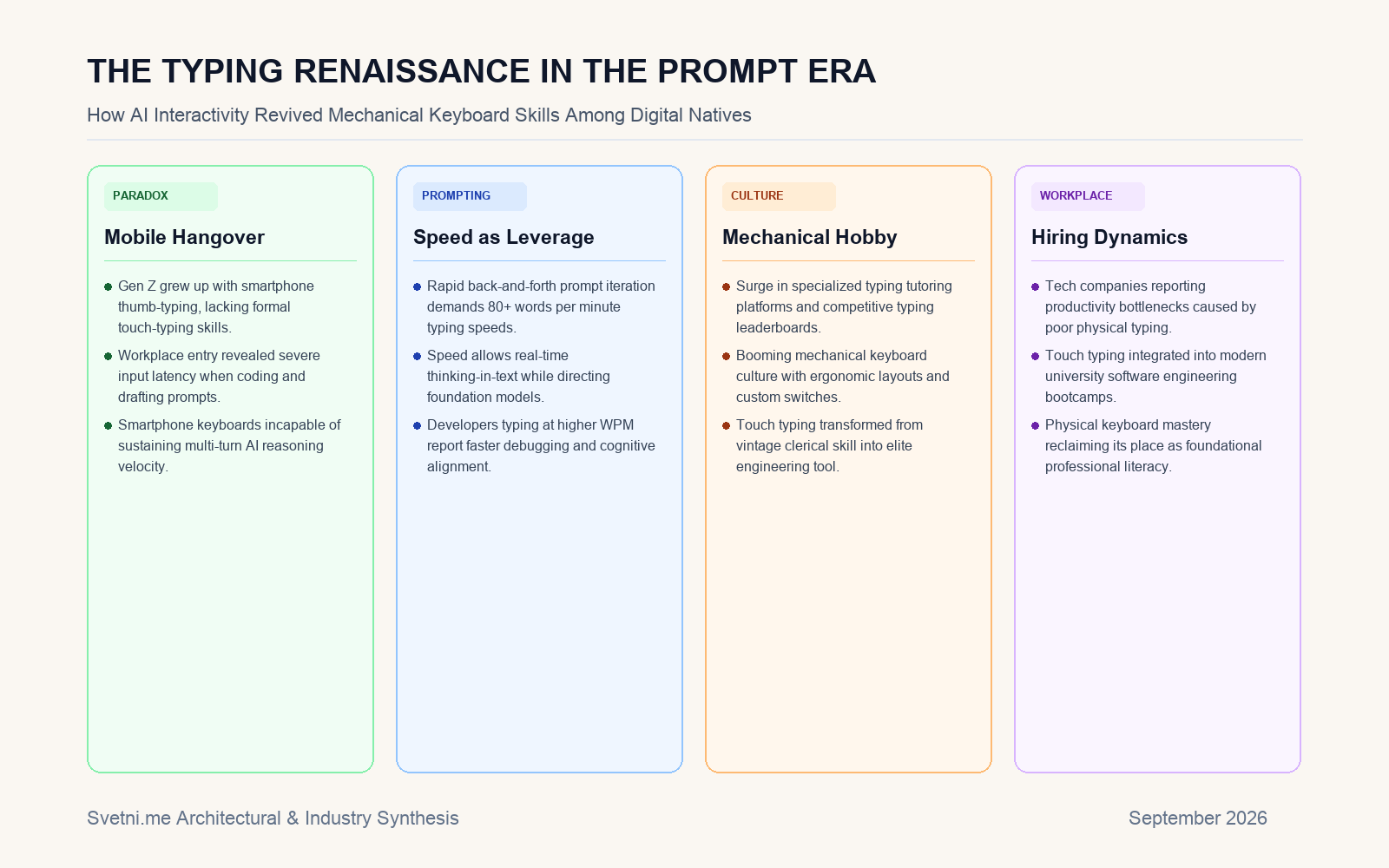 Инфографика за THE TYPING RENAISSANCE IN THE PROMPT ERA
