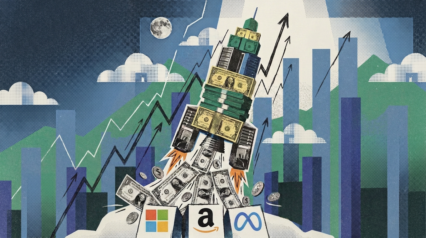 Илюстрация към goldman-sachs-forecasts-1-2-trillion-big-tech-ai-capex