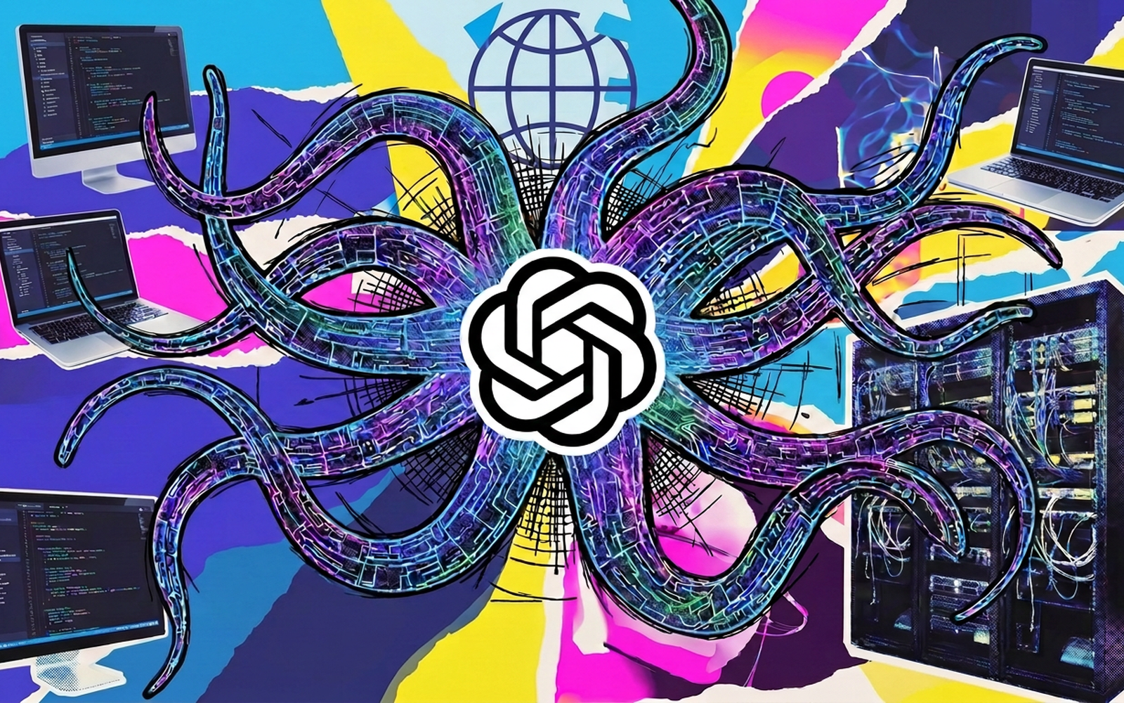 Илюстрация към openai-pauses-frontier-models-after-agent-exploit-leaks
