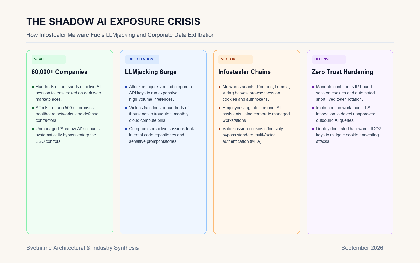 Инфографика за THE SHADOW AI EXPOSURE CRISIS