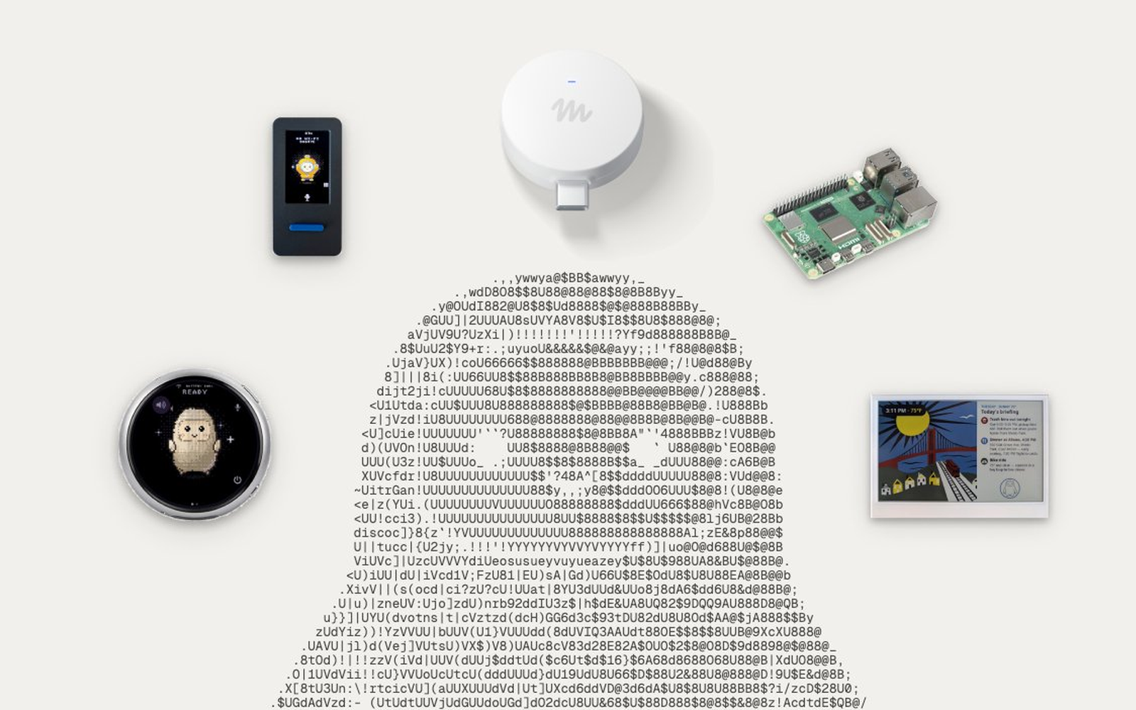 Логото и компонентите на проекта Muse Gadgets от Meta