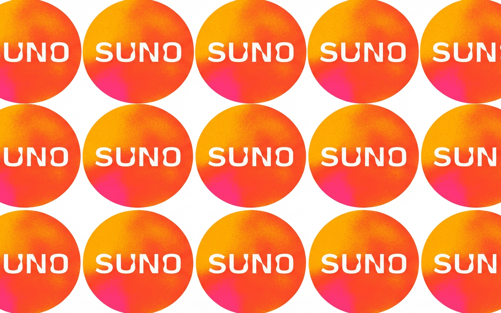 Логото и интерфейсът на аудио платформата Suno