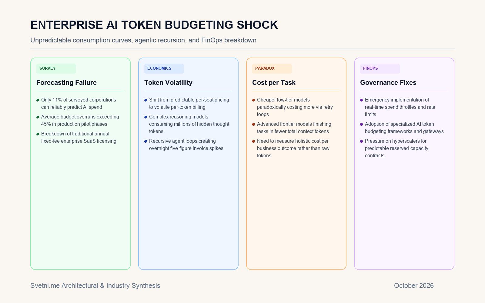 Инфографика: Финансови предизвикателства пред корпоративните AI бюджети