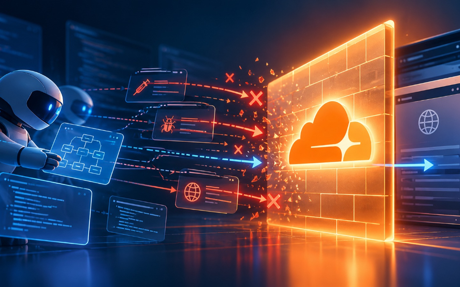 Cloudflare внедри състезателен AI тестови пакет за автономно тестване на WAF защитата