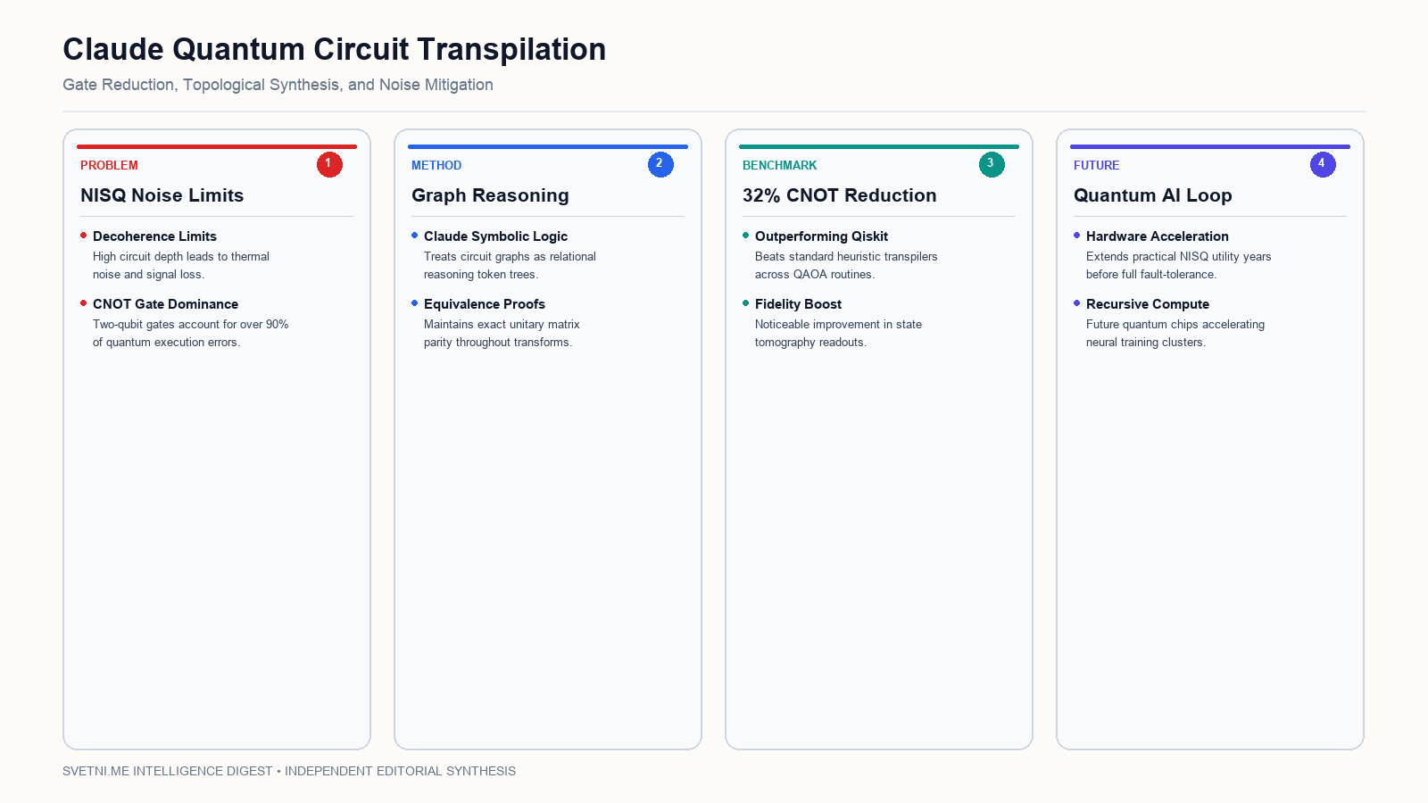 Claude Quantum Circuit Transpilation