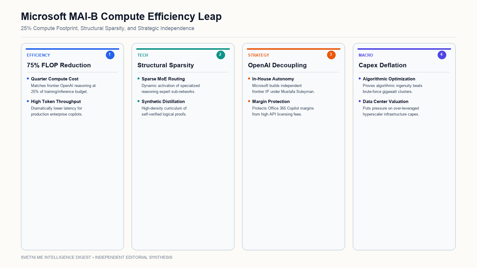 Microsoft MAI-B Compute Efficiency Leap
