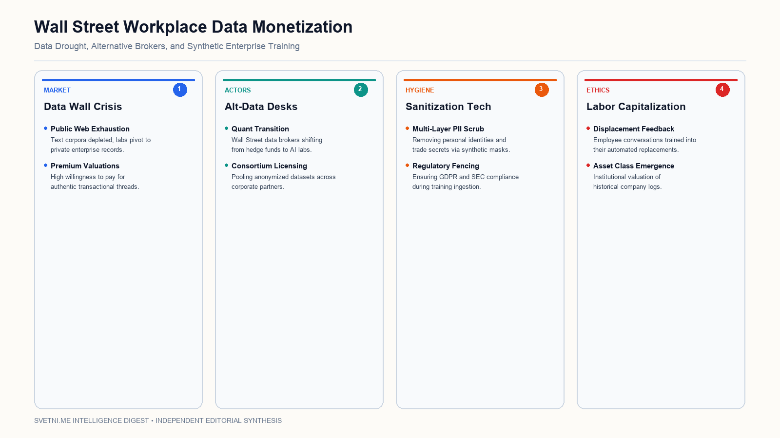 Wall Street Workplace Data Monetization