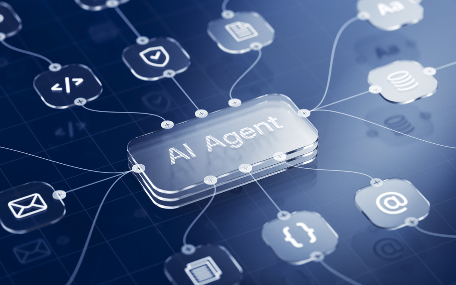 Илюстрация към анализа на InfoQ за еволюцията от микросървиси към агентни системи