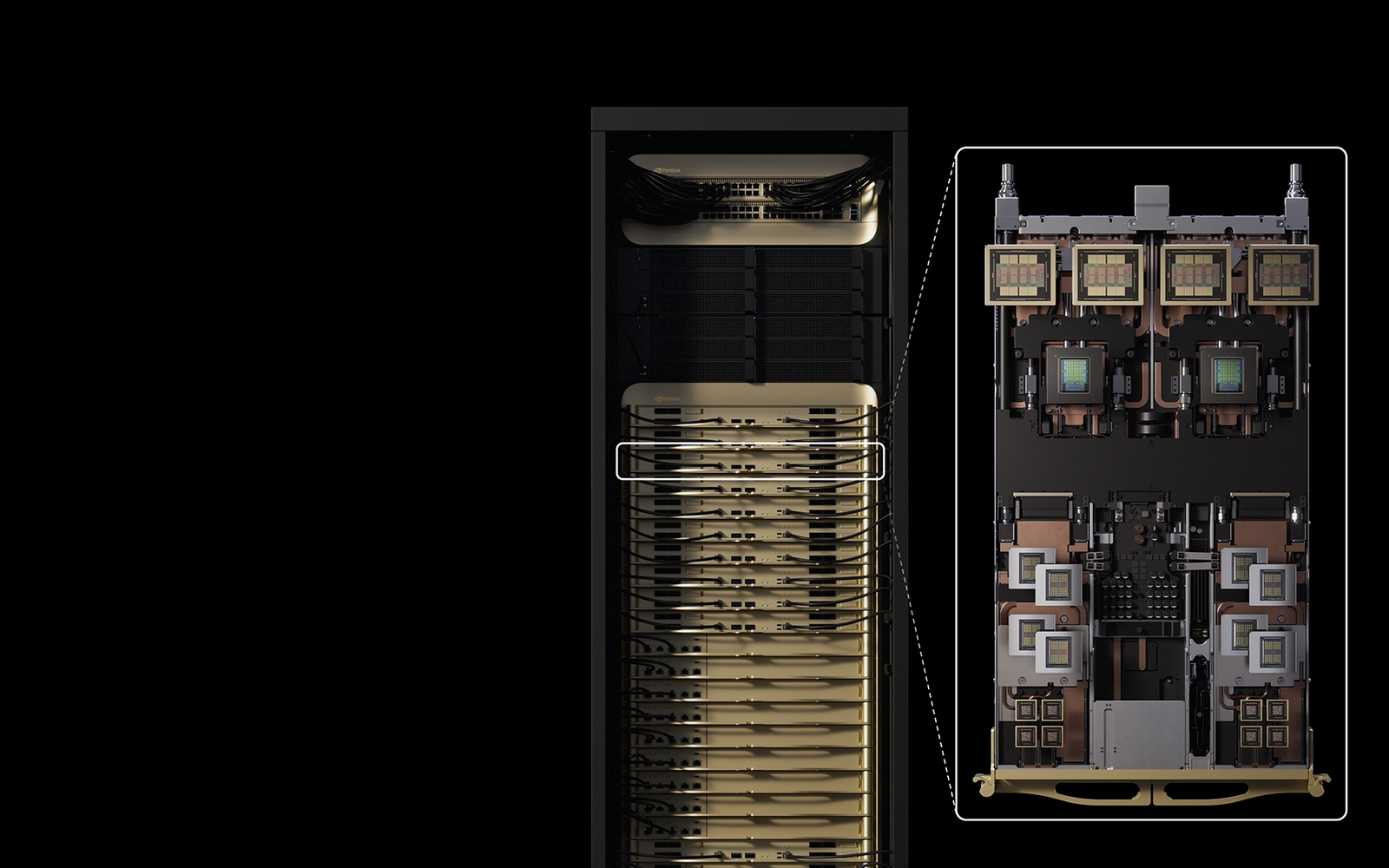 Сървърна архитектура на Nvidia за авангардни изчислителни центрове
