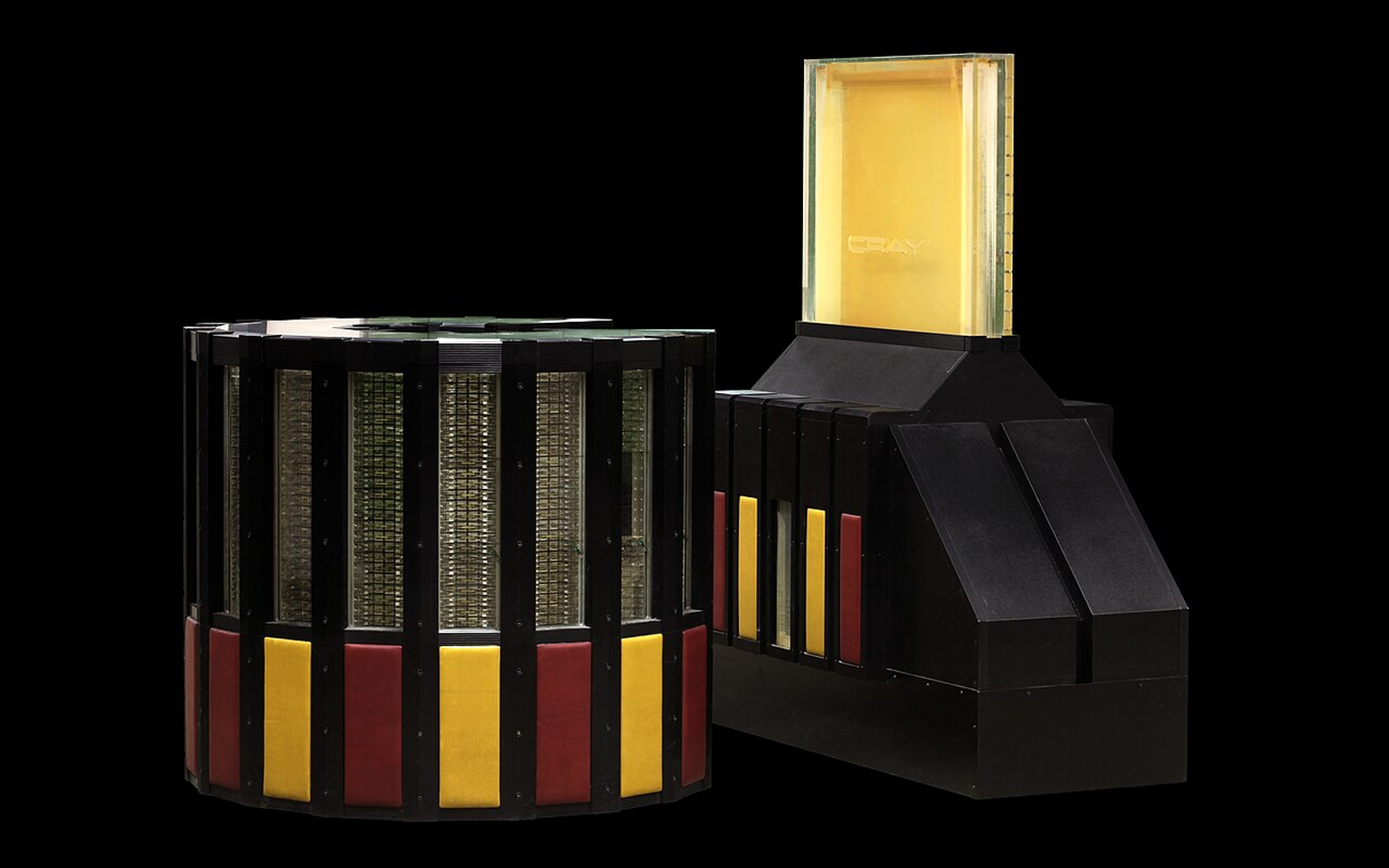 Суперкомпютър Cray-2, използван в исторически центрове за изчислителни симулации