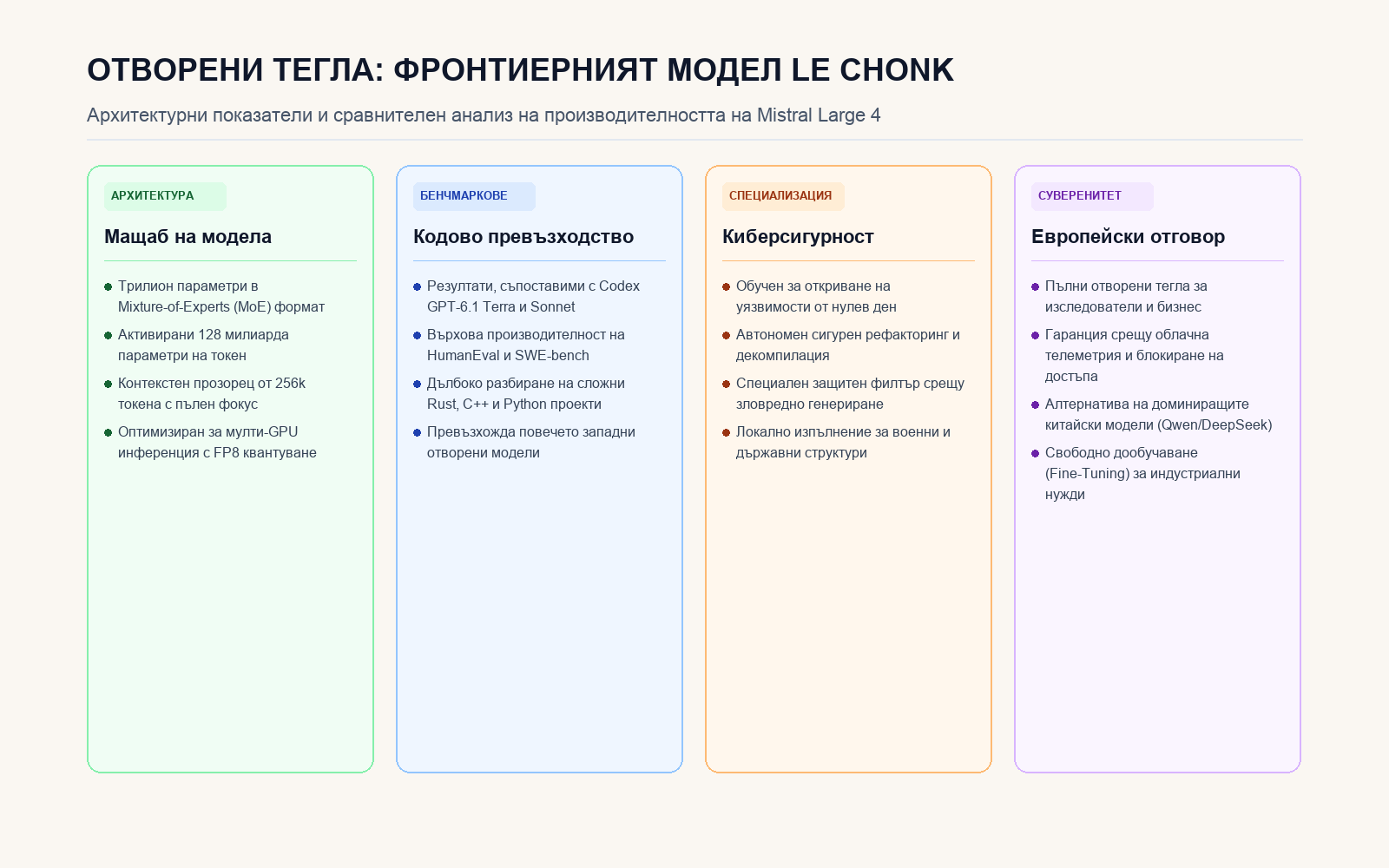 Инфографика: ОТВОРЕНИ ТЕГЛА: ФРОНТИЕРНИЯТ МОДЕЛ LE CHONK